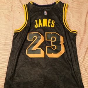 Nike Lakers Lebron James Jersey - City Edition